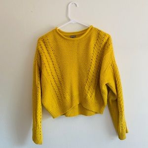 Yellow sweater
